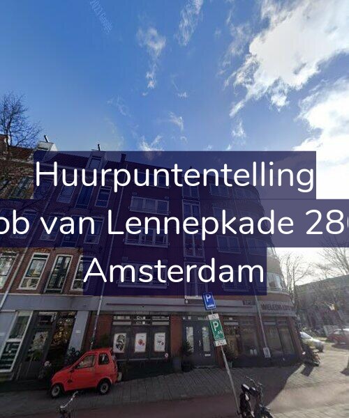 Foto gevel Huurpuntentelling voor Jacob van Lennepkade 286-C, Amsterdam