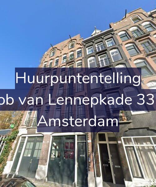 Foto gevel Huurpuntentelling voor Jacob van Lennepkade 330-3, Amsterdam