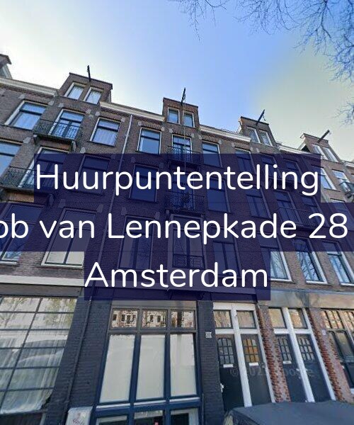 Foto gevel Huurpuntentelling voor Jacob van Lennepkade 281-H, Amsterdam