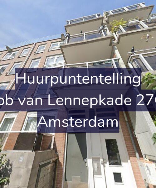 Foto gevel Huurpuntentelling voor Jacob van Lennepkade 270-C, Amsterdam
