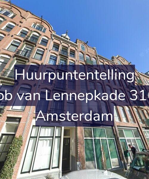 Foto gevel Huurpuntentelling voor Jacob van Lennepkade 316-A, Amsterdam