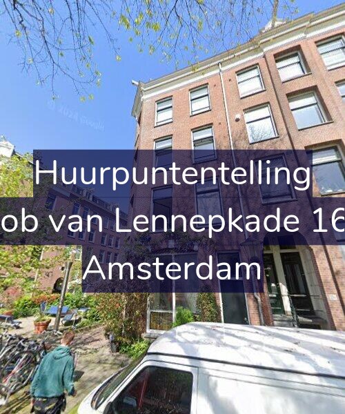 Foto gevel Huurpuntentelling voor Jacob van Lennepkade 16-H, Amsterdam