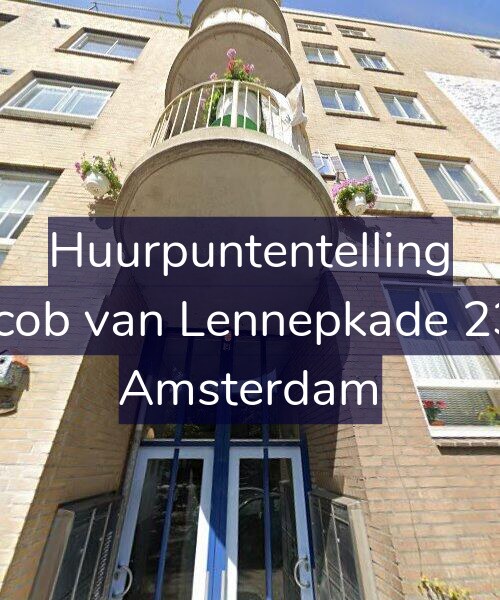 Foto gevel Huurpuntentelling voor Jacob van Lennepkade 230, Amsterdam