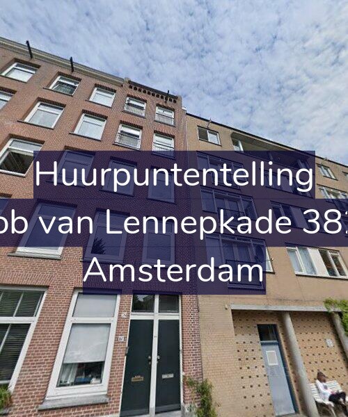 Foto gevel Huurpuntentelling voor Jacob van Lennepkade 382-D, Amsterdam