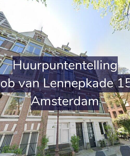 Foto gevel Huurpuntentelling voor Jacob van Lennepkade 15-A, Amsterdam