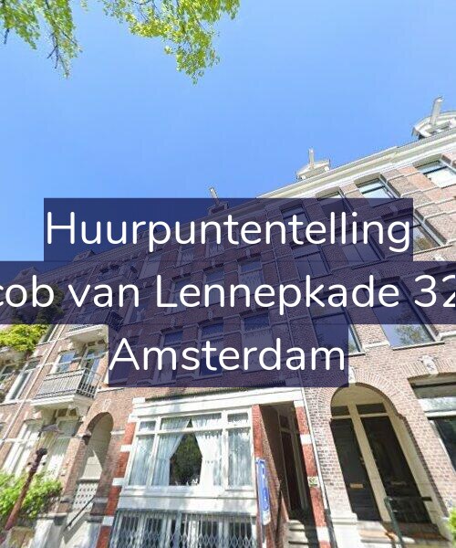Foto gevel Huurpuntentelling voor Jacob van Lennepkade 32-3, Amsterdam