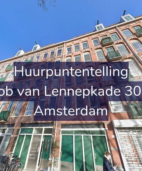 Foto gevel Huurpuntentelling voor Jacob van Lennepkade 302-F, Amsterdam