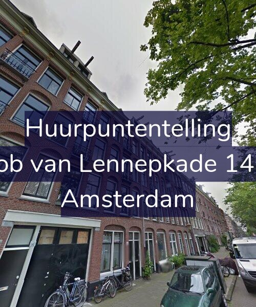 Foto gevel Huurpuntentelling voor Jacob van Lennepkade 149-3, Amsterdam