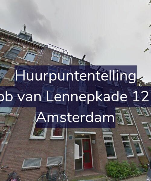 Foto gevel Huurpuntentelling voor Jacob van Lennepkade 121-C, Amsterdam