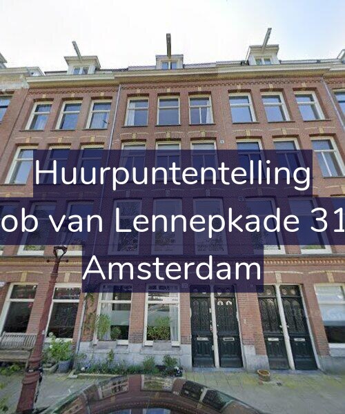 Foto gevel Huurpuntentelling voor Jacob van Lennepkade 31-H, Amsterdam