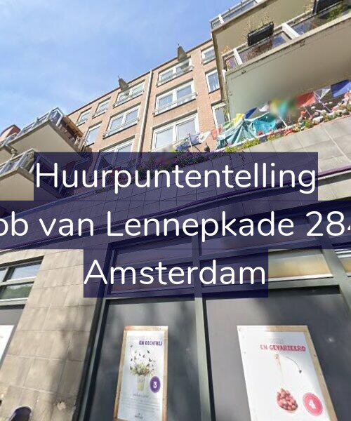 Foto gevel Huurpuntentelling voor Jacob van Lennepkade 284-D, Amsterdam
