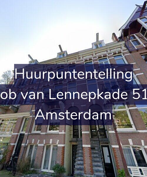 Foto gevel Huurpuntentelling voor Jacob van Lennepkade 51-O, Amsterdam