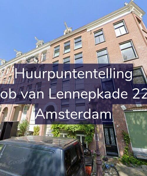 Foto gevel Huurpuntentelling voor Jacob van Lennepkade 22-H, Amsterdam