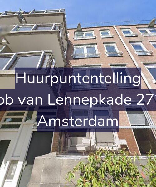 Foto gevel Huurpuntentelling voor Jacob van Lennepkade 272-C, Amsterdam