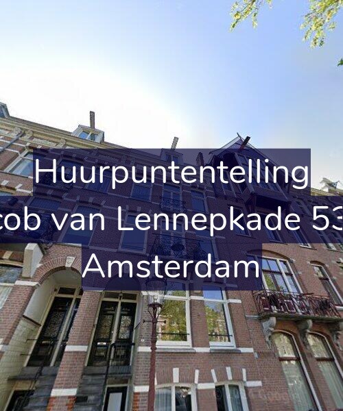 Foto gevel Huurpuntentelling voor Jacob van Lennepkade 53-2, Amsterdam