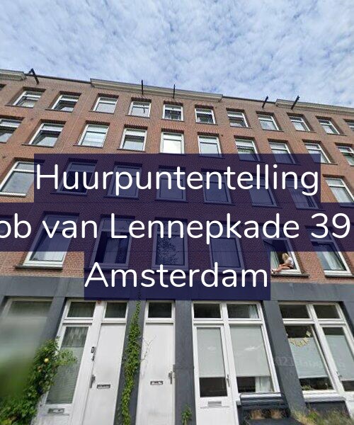 Foto gevel Huurpuntentelling voor Jacob van Lennepkade 398-3, Amsterdam