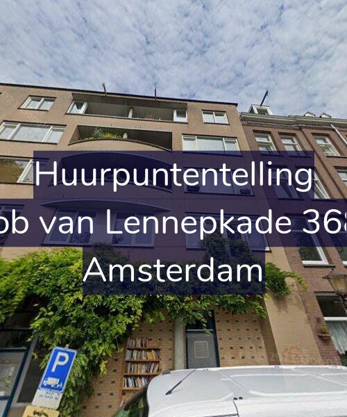Foto gevel Huurpuntentelling voor Jacob van Lennepkade 368-A, Amsterdam