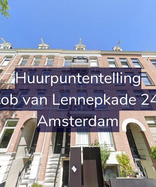Foto gevel Huurpuntentelling voor Jacob van Lennepkade 24-C, Amsterdam