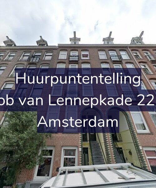 Foto gevel Huurpuntentelling voor Jacob van Lennepkade 229-3, Amsterdam
