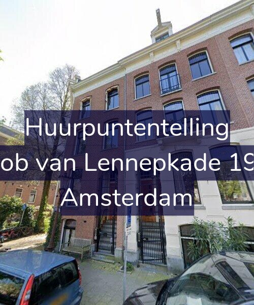 Foto gevel Huurpuntentelling voor Jacob van Lennepkade 19-H, Amsterdam