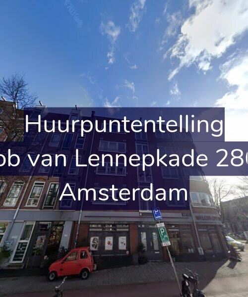 Foto gevel Huurpuntentelling voor Jacob van Lennepkade 286-D, Amsterdam