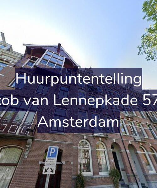 Foto gevel Huurpuntentelling voor Jacob van Lennepkade 57-3, Amsterdam