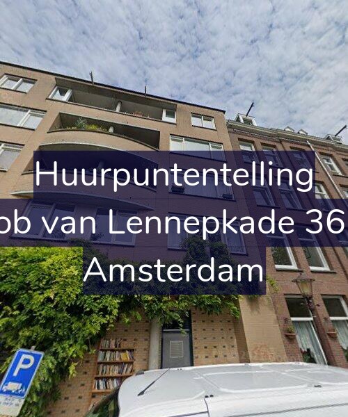 Foto gevel Huurpuntentelling voor Jacob van Lennepkade 368-E, Amsterdam