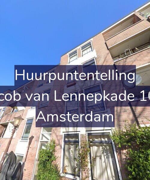 Foto gevel Huurpuntentelling voor Jacob van Lennepkade 106, Amsterdam