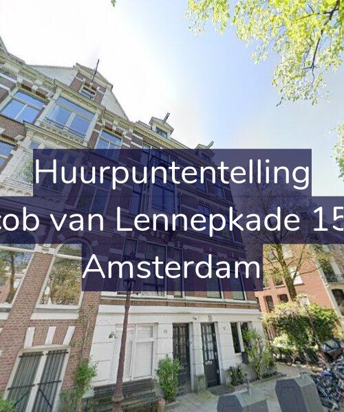 Foto gevel Huurpuntentelling voor Jacob van Lennepkade 15-B, Amsterdam