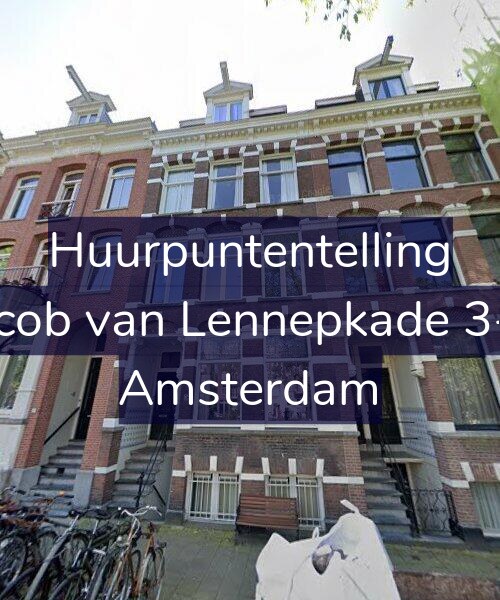 Foto gevel Huurpuntentelling voor Jacob van Lennepkade 3-H, Amsterdam