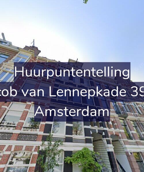 Foto gevel Huurpuntentelling voor Jacob van Lennepkade 39-2, Amsterdam