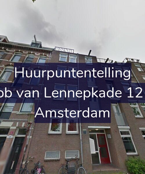 Foto gevel Huurpuntentelling voor Jacob van Lennepkade 121-A, Amsterdam