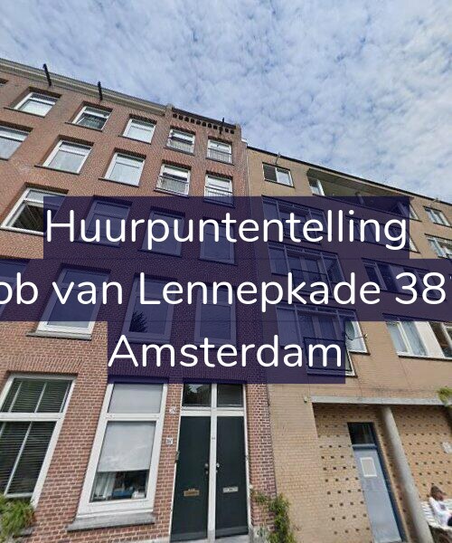 Foto gevel Huurpuntentelling voor Jacob van Lennepkade 382-B, Amsterdam