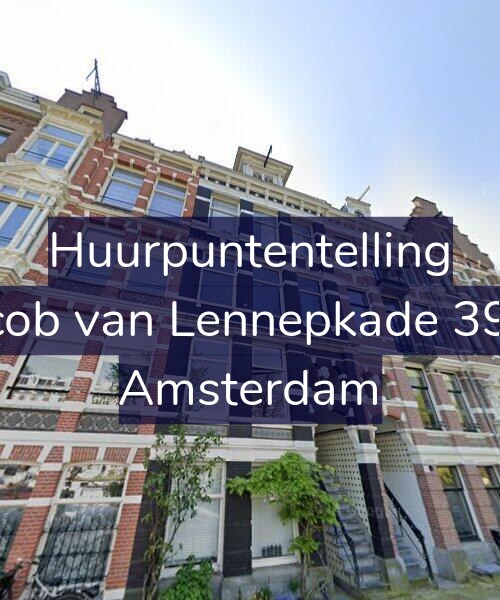 Foto gevel Huurpuntentelling voor Jacob van Lennepkade 39-1, Amsterdam