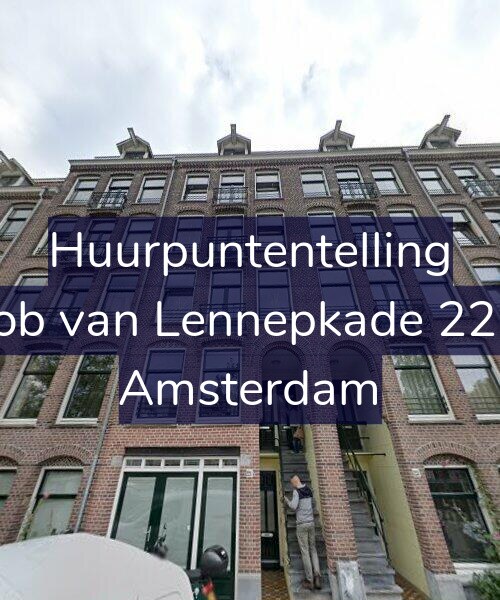 Foto gevel Huurpuntentelling voor Jacob van Lennepkade 221-E, Amsterdam