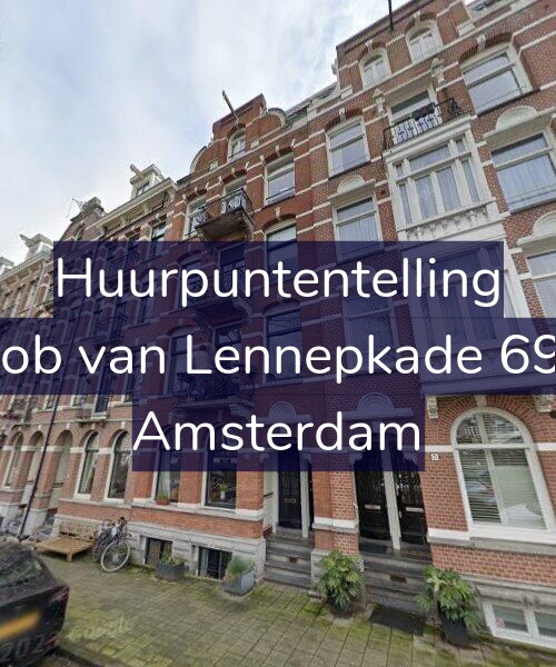 Foto gevel Huurpuntentelling voor Jacob van Lennepkade 69-H, Amsterdam