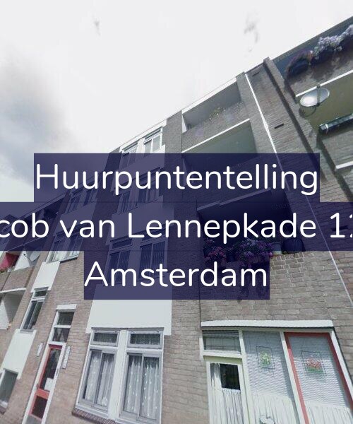 Foto gevel Huurpuntentelling voor Jacob van Lennepkade 122, Amsterdam