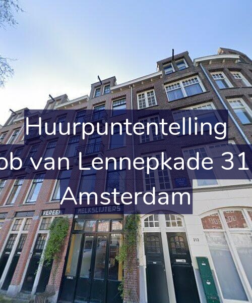 Foto gevel Huurpuntentelling voor Jacob van Lennepkade 311-3, Amsterdam