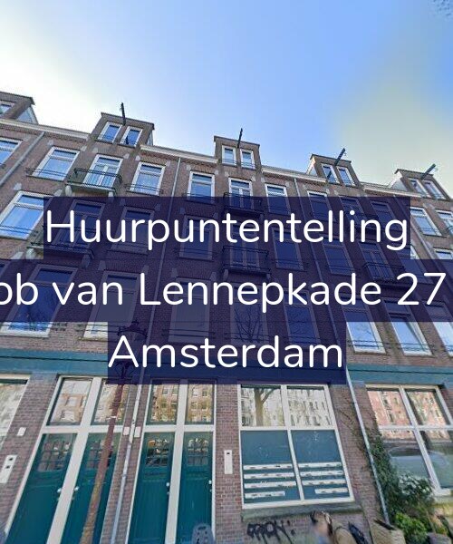 Foto gevel Huurpuntentelling voor Jacob van Lennepkade 271-C, Amsterdam