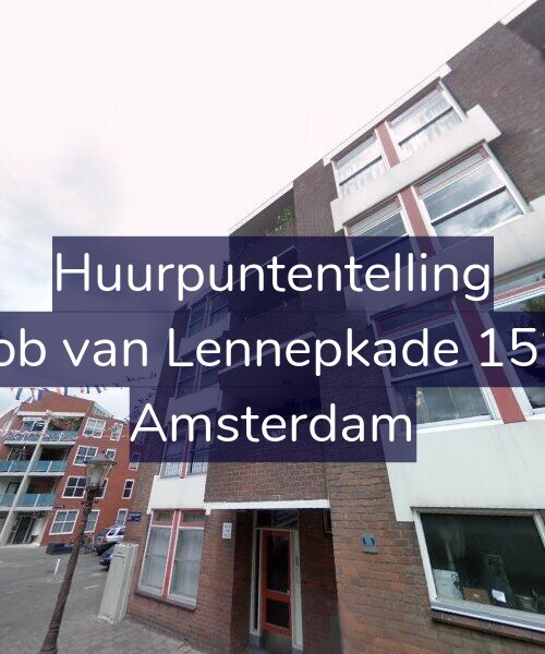 Foto gevel Huurpuntentelling voor Jacob van Lennepkade 152-C, Amsterdam