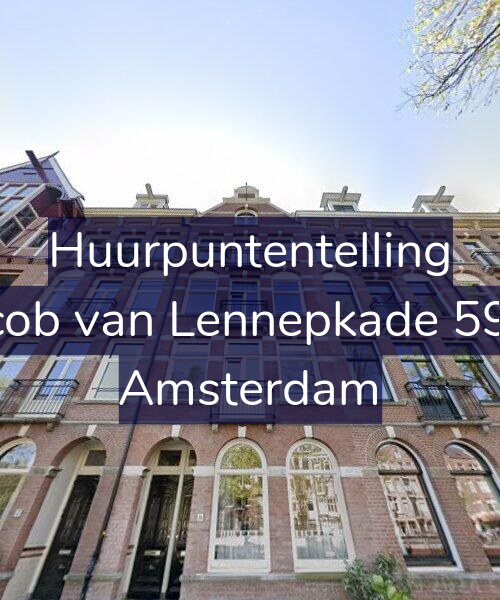 Foto gevel Huurpuntentelling voor Jacob van Lennepkade 59-2, Amsterdam