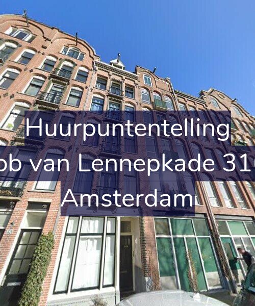 Foto gevel Huurpuntentelling voor Jacob van Lennepkade 316-C, Amsterdam