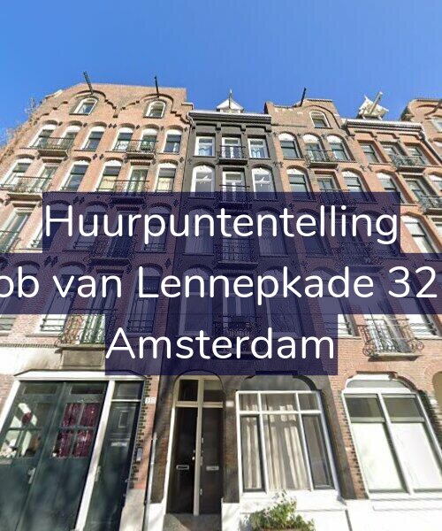 Foto gevel Huurpuntentelling voor Jacob van Lennepkade 328-2, Amsterdam