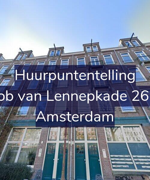 Foto gevel Huurpuntentelling voor Jacob van Lennepkade 269-E, Amsterdam