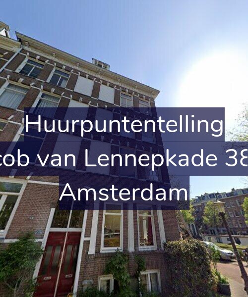 Foto gevel Huurpuntentelling voor Jacob van Lennepkade 38-1, Amsterdam