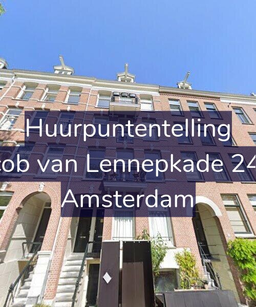 Foto gevel Huurpuntentelling voor Jacob van Lennepkade 24-B, Amsterdam