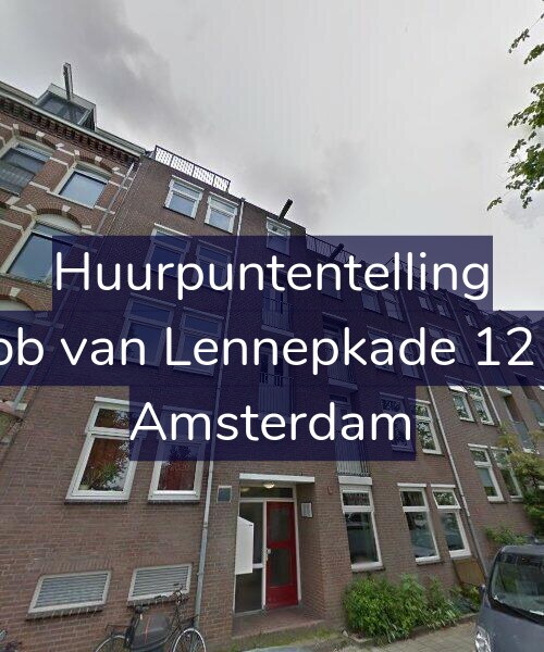 Foto gevel Huurpuntentelling voor Jacob van Lennepkade 121-D, Amsterdam