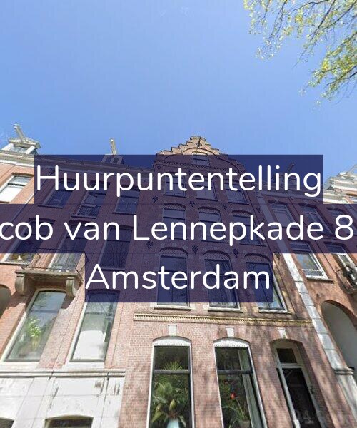 Foto gevel Huurpuntentelling voor Jacob van Lennepkade 8-3, Amsterdam