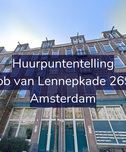 Foto gevel Huurpuntentelling voor Jacob van Lennepkade 269-D, Amsterdam
