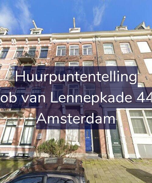 Foto gevel Huurpuntentelling voor Jacob van Lennepkade 44-H, Amsterdam